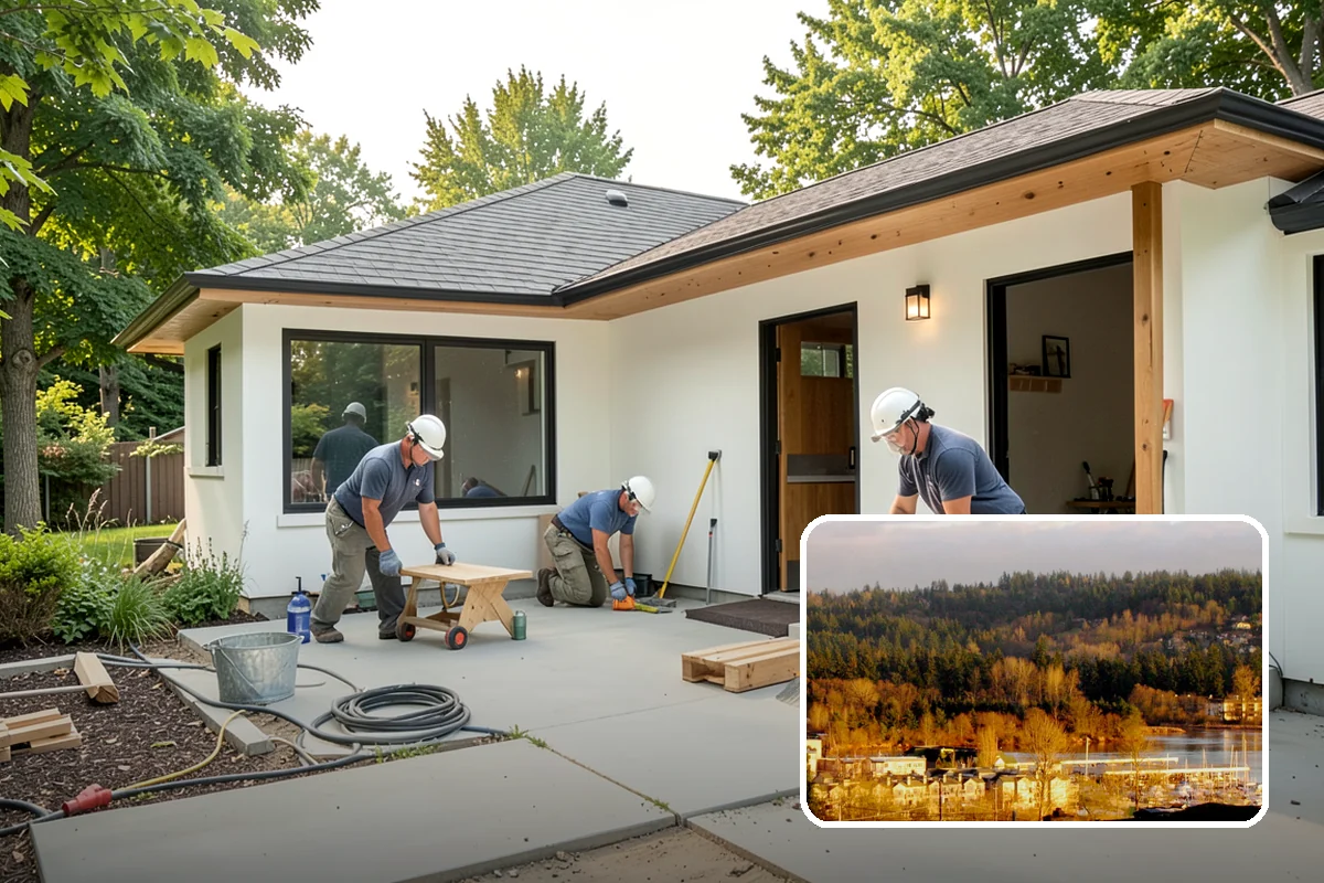 Niche Construction in Kenmore, King County, WA - Adds display or storage without bumping out walls