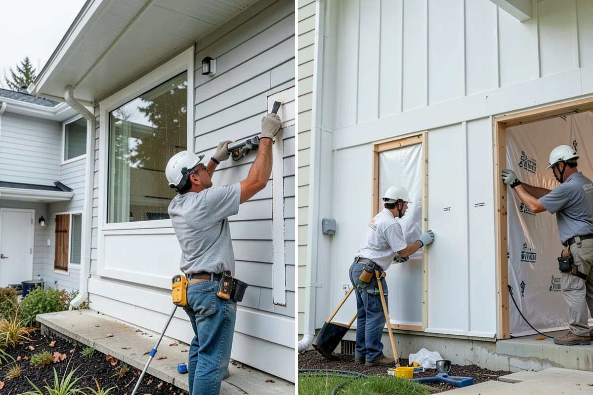 Niche Construction in Kenmore, King County, WA - Locate framing and plan the niche