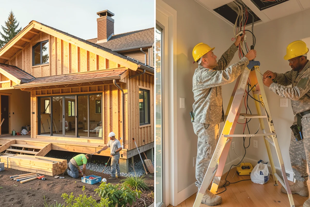 Niche Construction in Kent, King County, WA - Locate framing and plan the niche