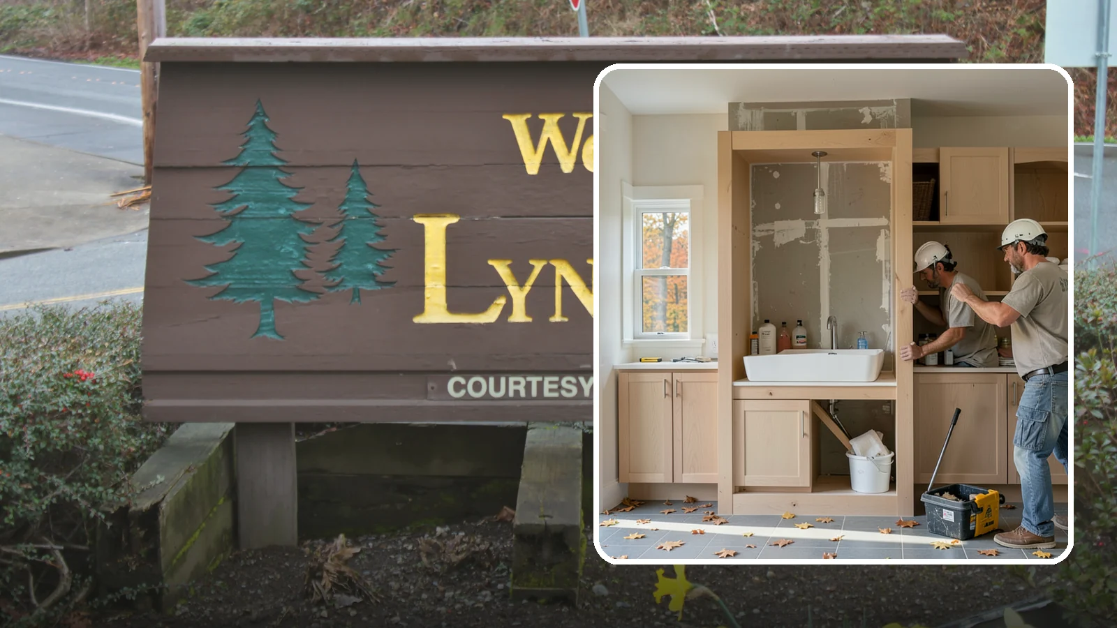 Niche Construction in Lynnwood, Snohomish County, WA - Framing recessed wall niches to display art, add shower storage, or create architectural interest.
