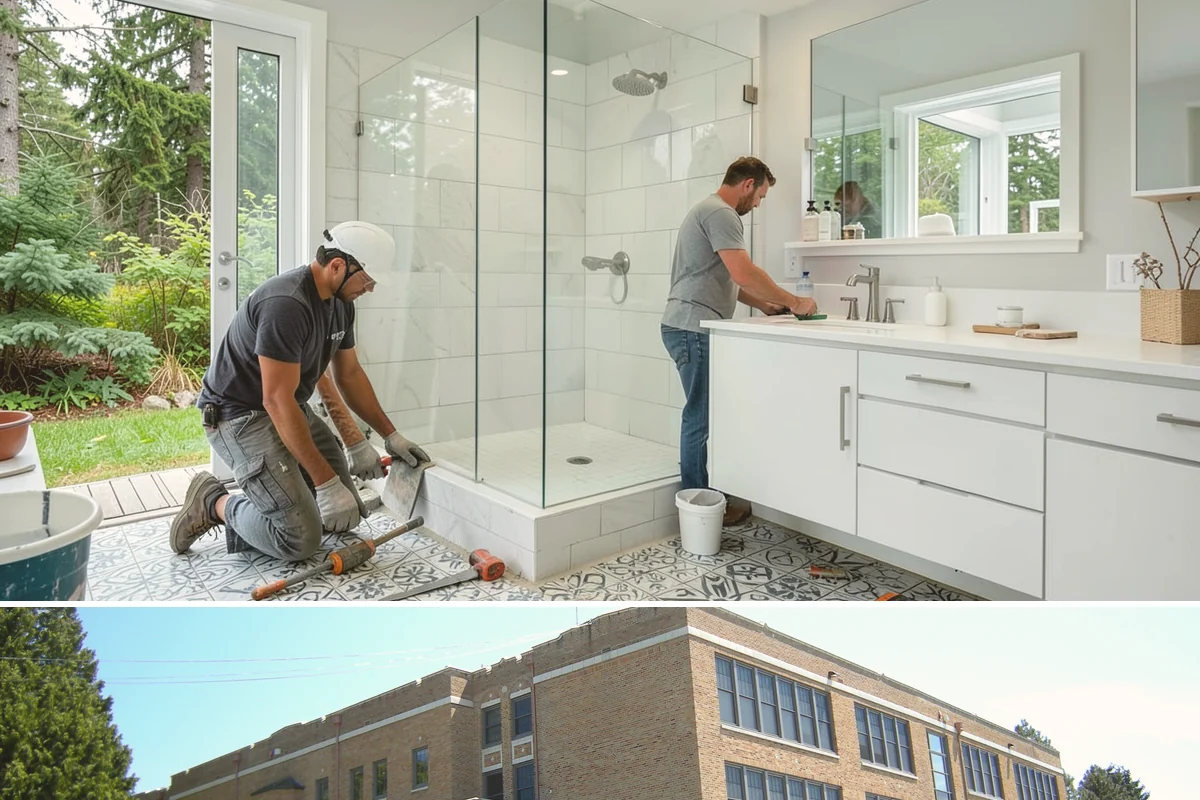 Niche Construction in Maple Valley, King County, WA - Niche construction is indoor work that can be completed in any season.