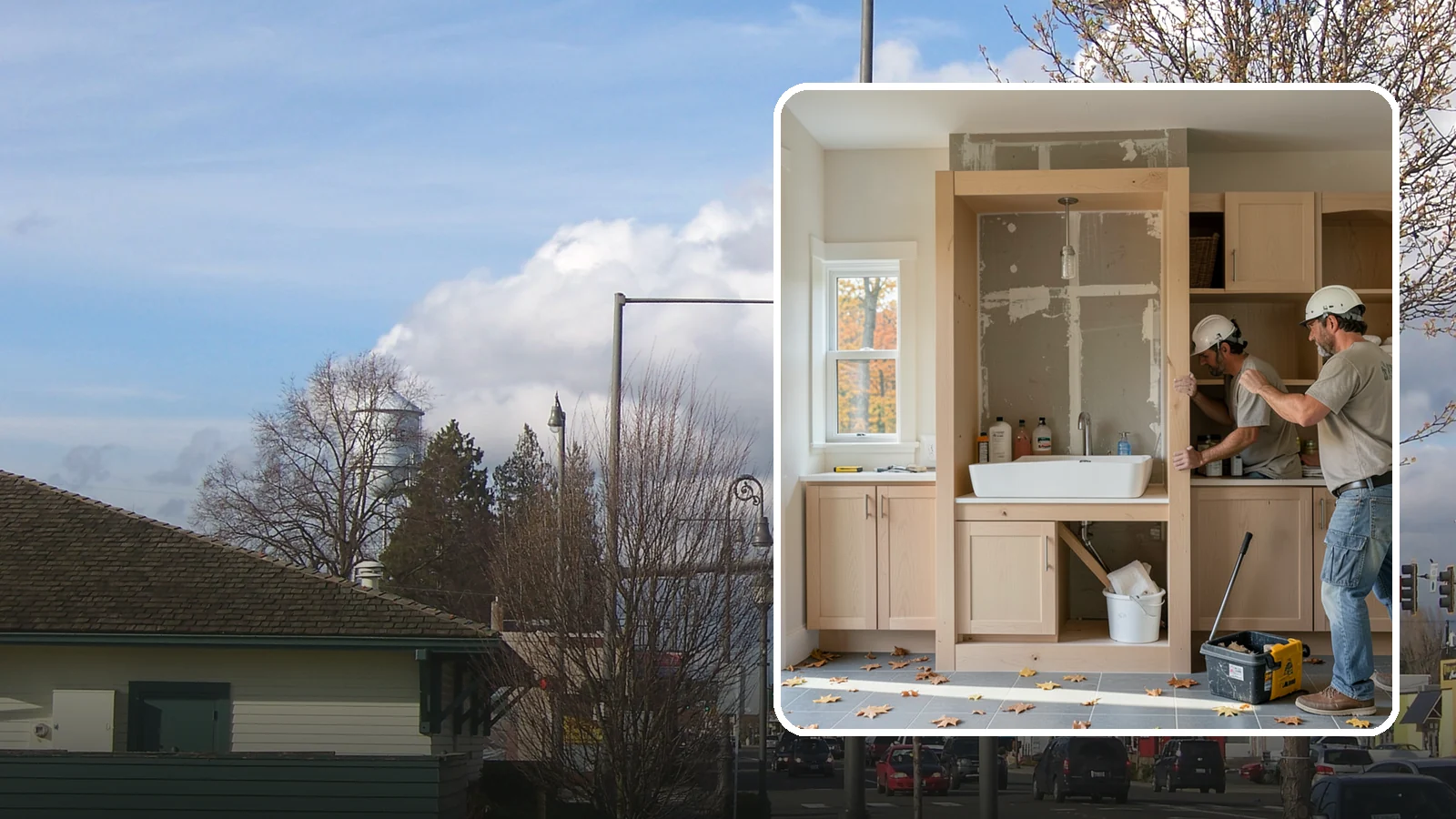 Niche Construction in Marysville, Snohomish County, WA - Framing recessed wall niches to display art, add shower storage, or create architectural interest.