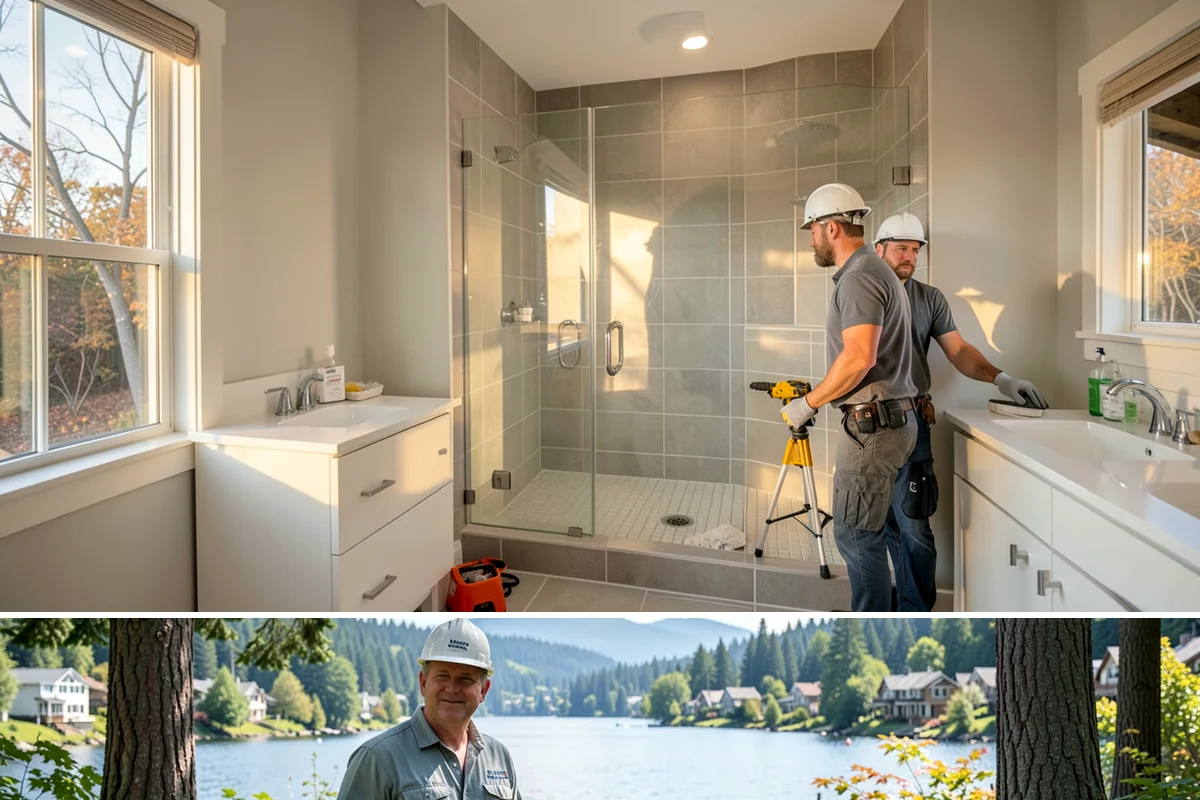 Niche Construction in Milton, King County, WA - Niche construction is indoor work that can be completed in any season.