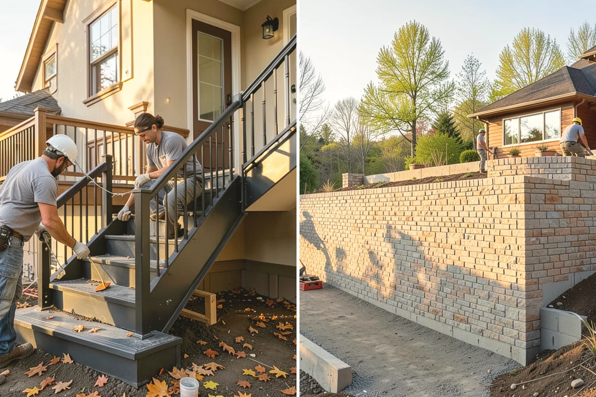 Niche Construction in Monroe, Snohomish County, WA - Locate framing and plan the niche