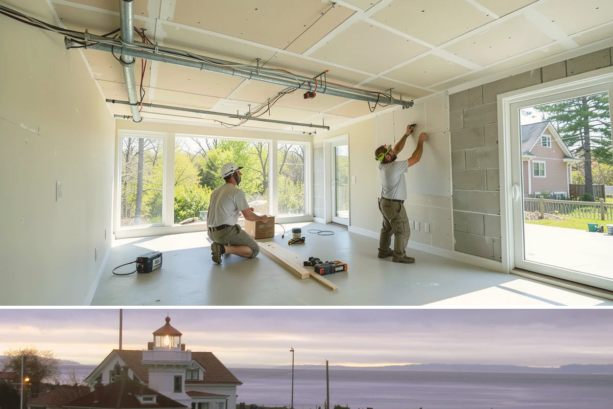 Niche Construction in Mukilteo, Snohomish County, WA - Niche construction is indoor work that can be completed in any season.