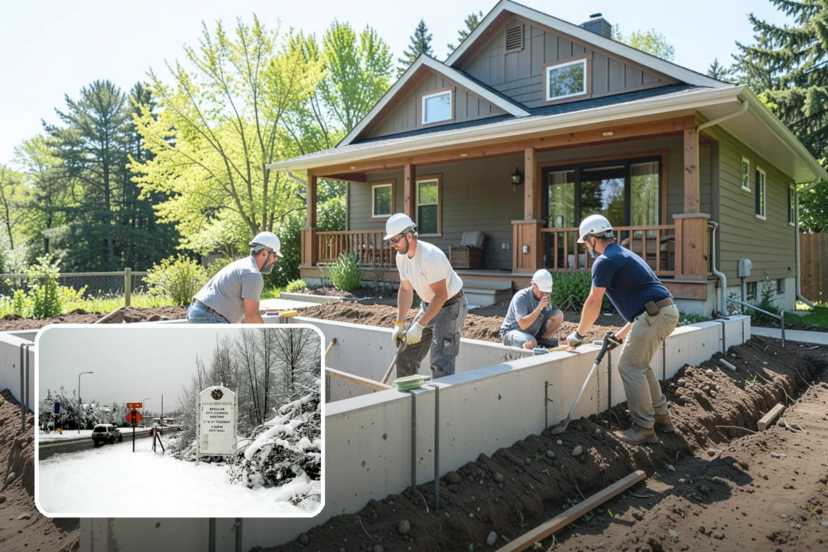 Niche Construction in Newcastle, King County, WA - Adds display or storage without bumping out walls