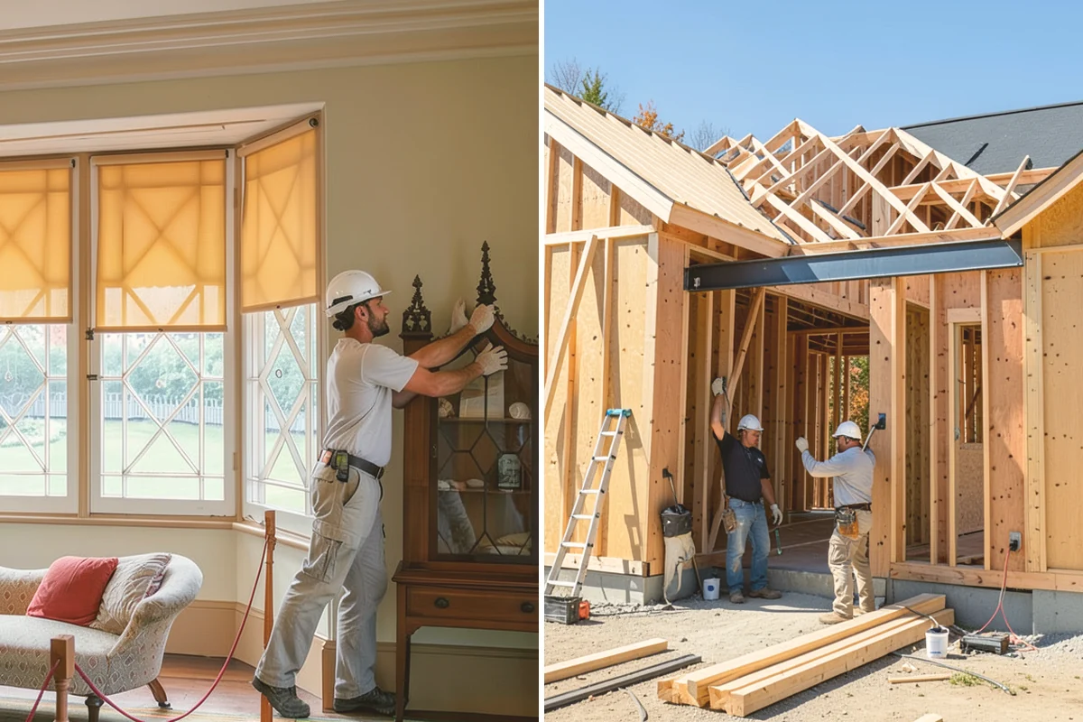 Niche Construction in Newcastle, King County, WA - Locate framing and plan the niche