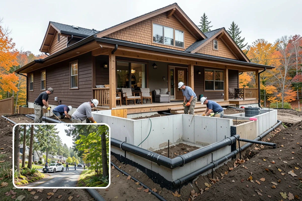Niche Construction in Normandy Park, King County, WA - Adds display or storage without bumping out walls