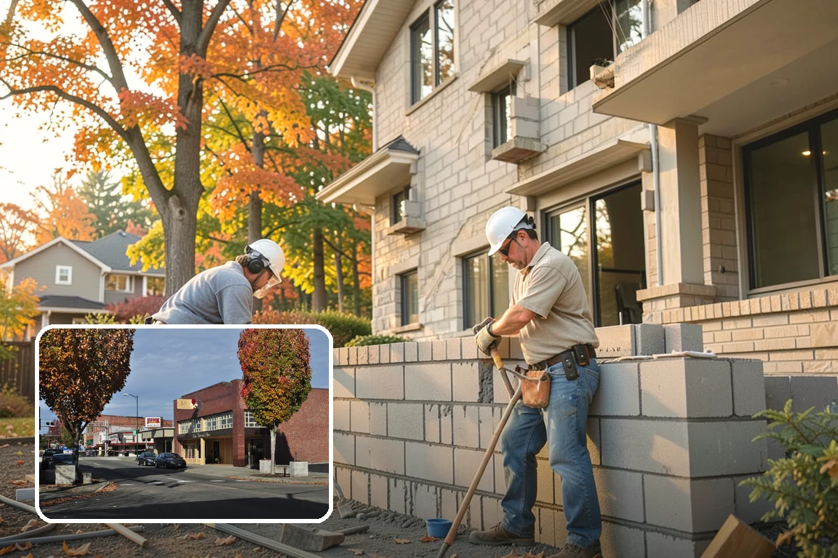 Niche Construction in Puyallup, Pierce County, WA - Adds display or storage without bumping out walls