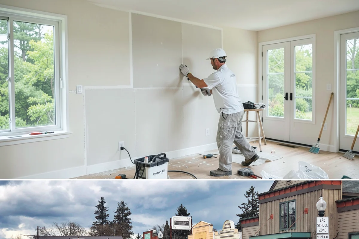 Niche Construction in Roy, Pierce County, WA - Niche construction is indoor work that can be completed in any season.