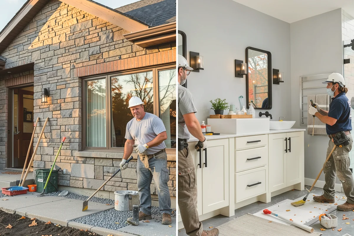 Niche Construction in Sammamish, King County, WA - Locate framing and plan the niche