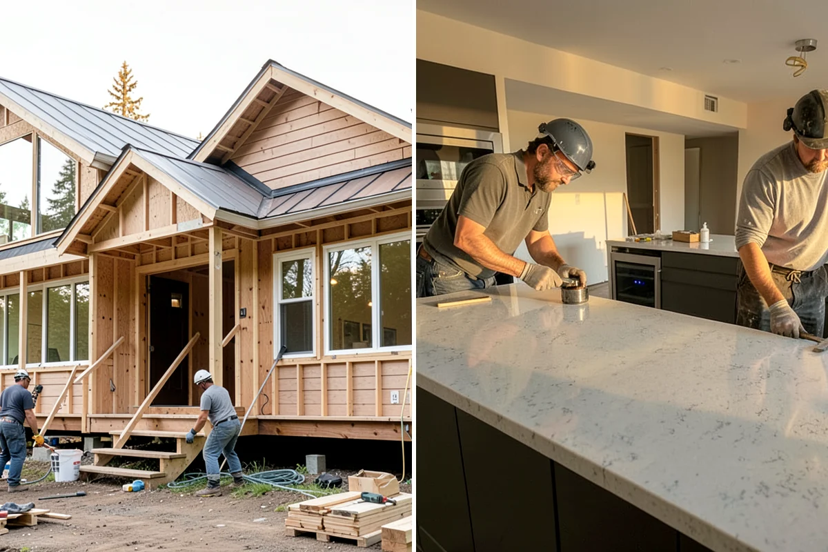 Niche Construction in Seattle, King County, WA - Locate framing and plan the niche