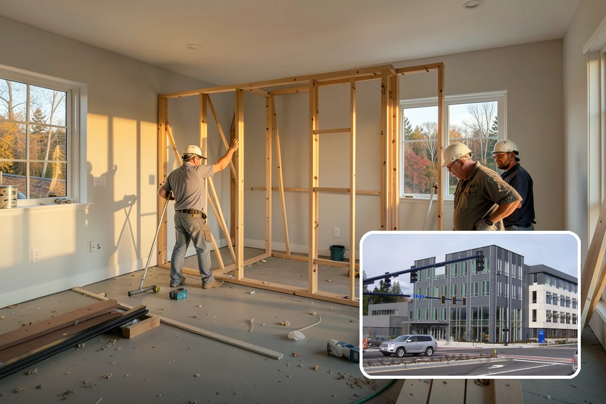 Niche Construction in Shoreline, King County, WA - Adds display or storage without bumping out walls