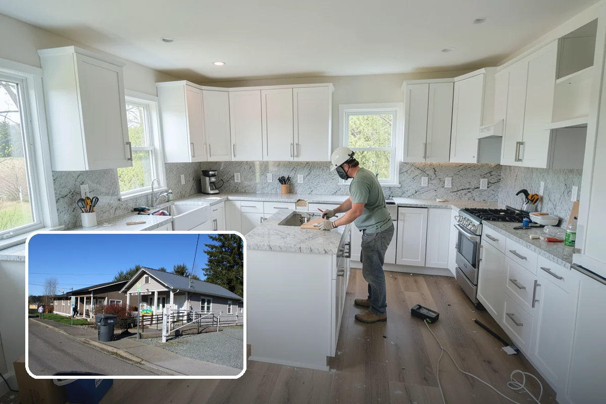 Niche Construction in South Prairie, Pierce County, WA - Adds display or storage without bumping out walls