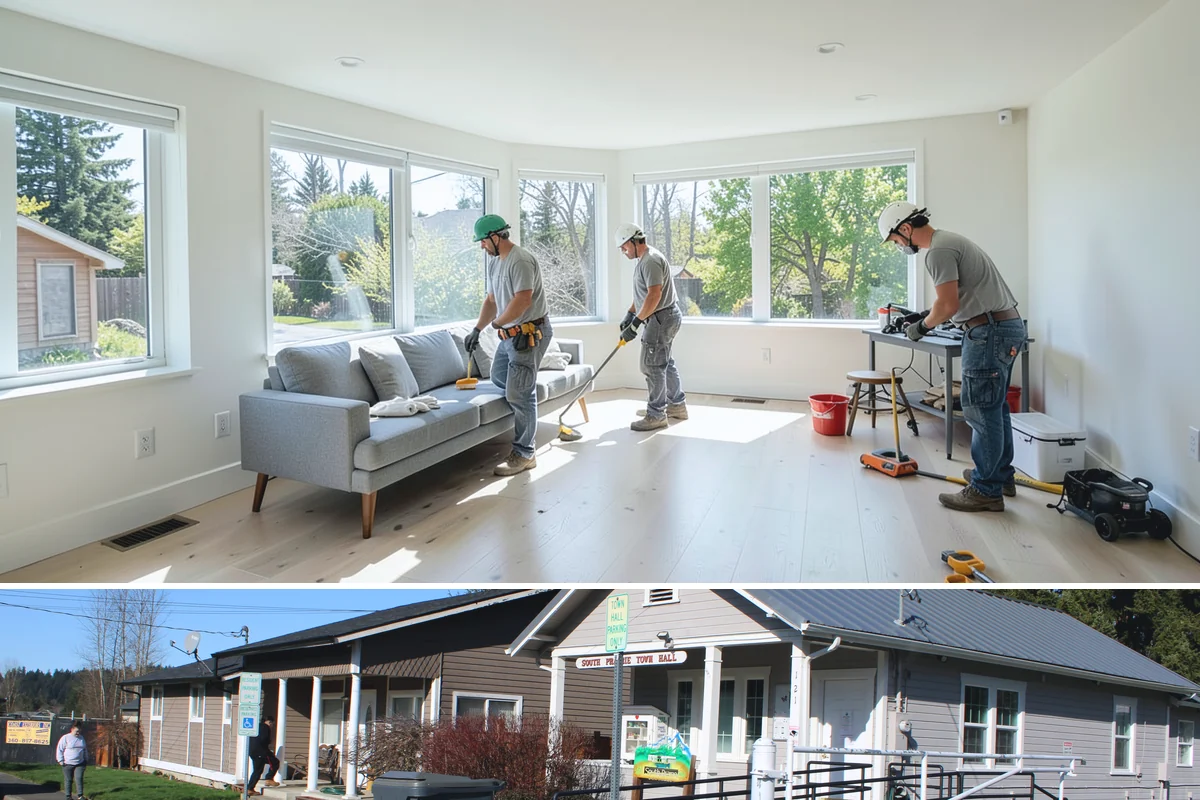 Niche Construction in South Prairie, Pierce County, WA - Niche construction is indoor work that can be completed in any season.