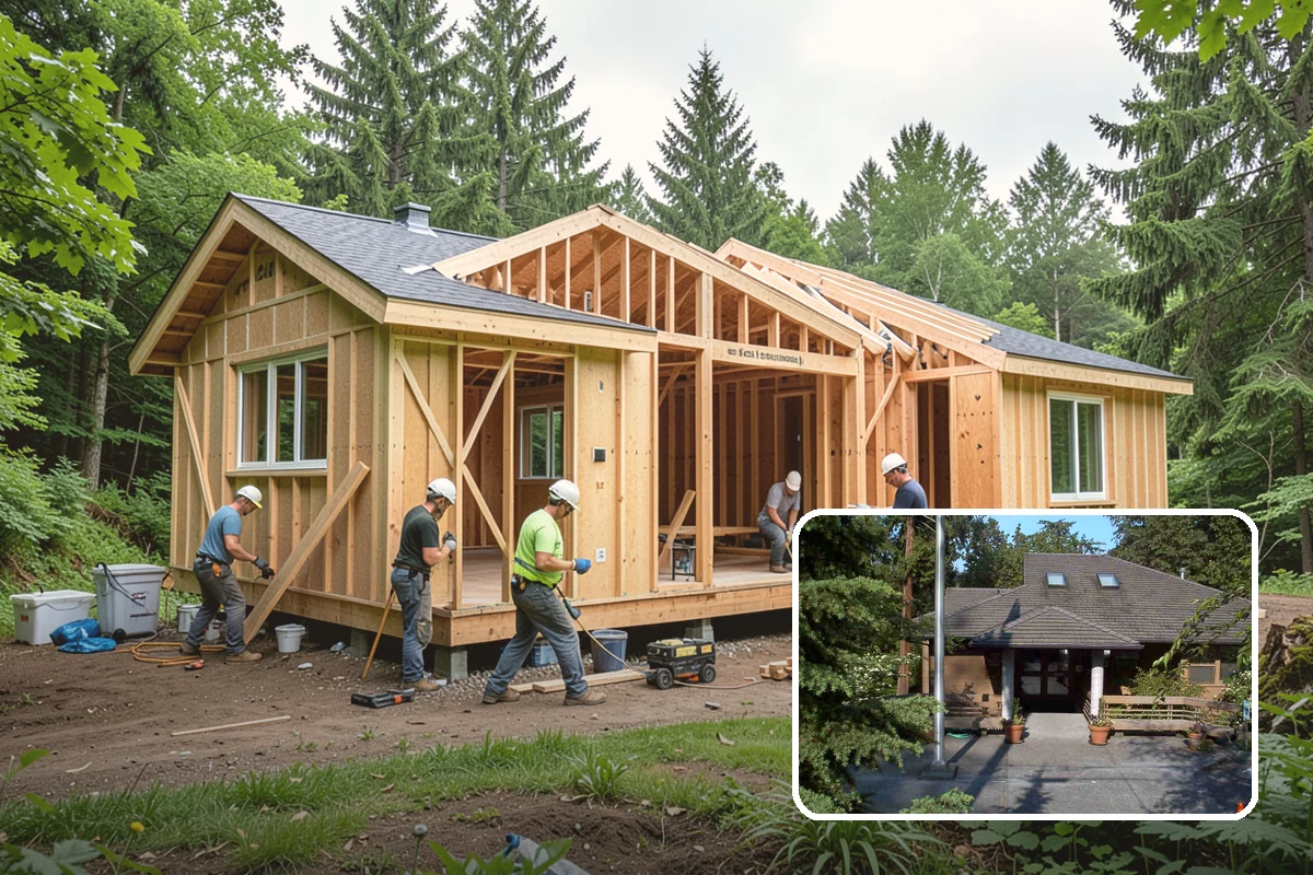 Niche Construction in Yarrow Point, King County, WA - Adds display or storage without bumping out walls