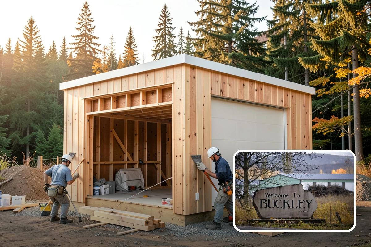 Office Buildout in Buckley, Pierce County, WA - Layouts balanced for focus and collaboration
