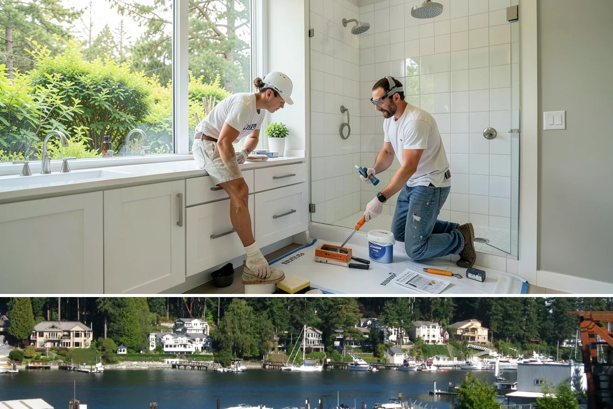 Office Buildout in Gig Harbor, Pierce County, WA - Office buildouts are interior projects, so they move ahead any time of year to hit your occupancy date.