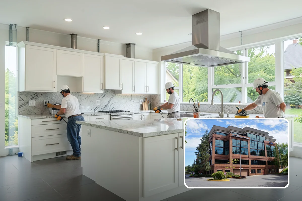 Office Buildout in Mountlake Terrace, Snohomish County, WA - Layouts balanced for focus and collaboration