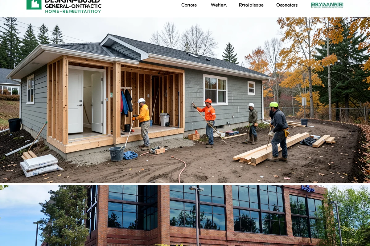 Office Buildout in Mountlake Terrace, Snohomish County, WA - Office buildouts are interior projects, so they move ahead any time of year to hit your occupancy date.
