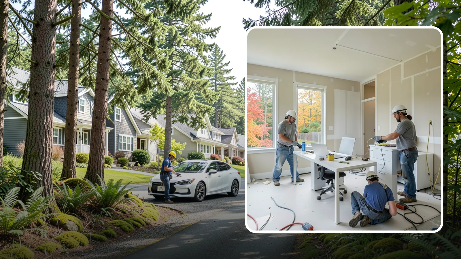 Office Buildout in Normandy Park, King County, WA - Construction of functional, modern office environments within commercial buildings.