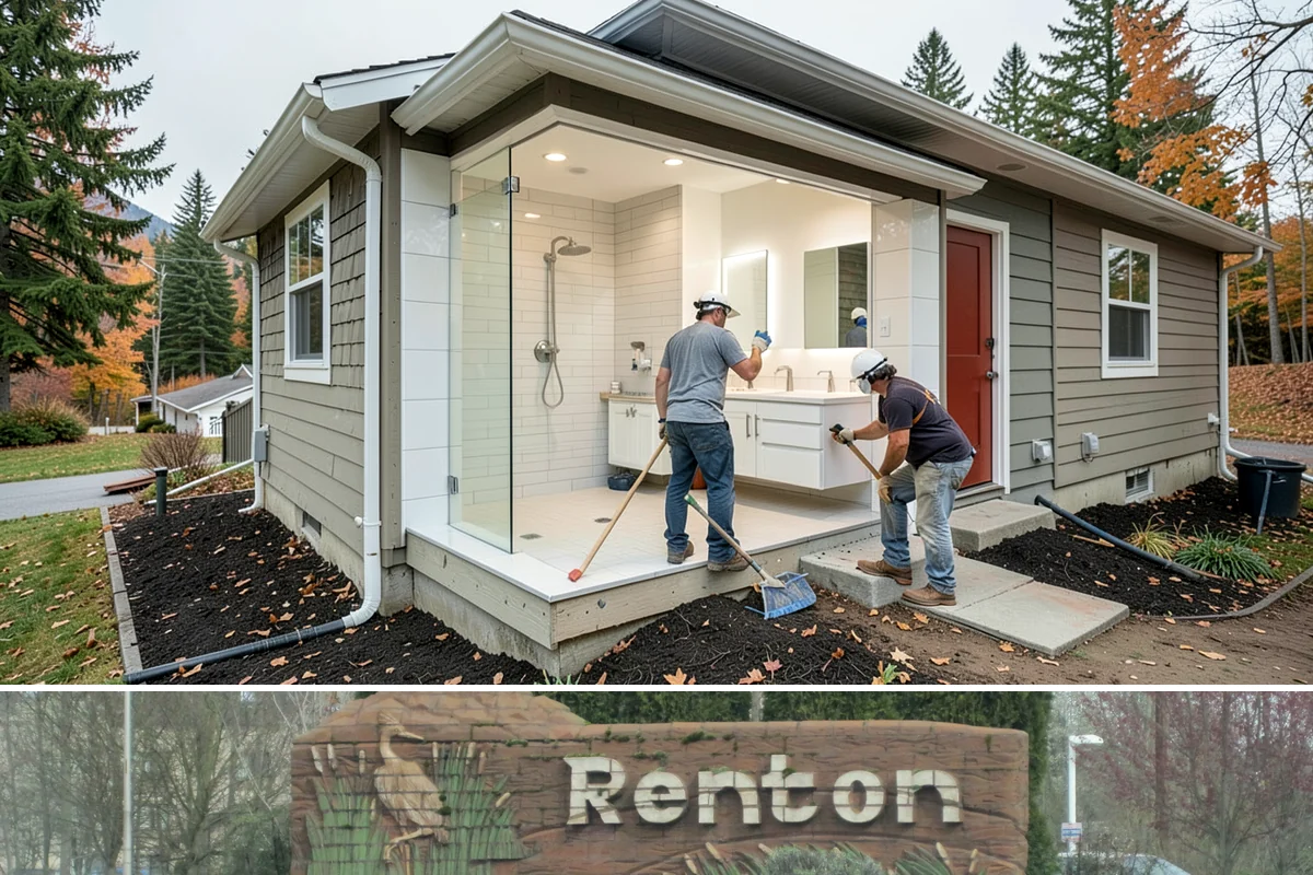 Office Buildout in Renton, King County, WA - Office buildouts are interior projects, so they move ahead any time of year to hit your occupancy date.