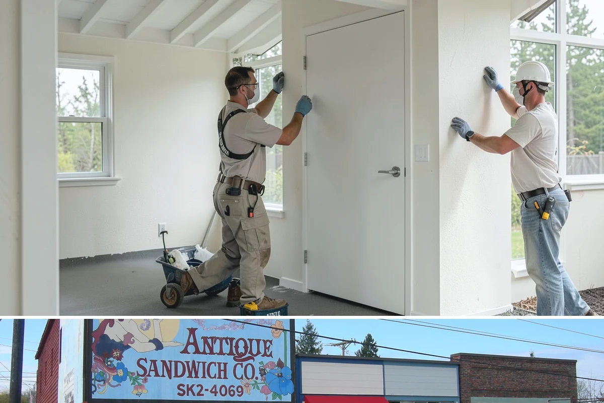 Office Buildout in Ruston, Pierce County, WA - Office buildouts are interior projects, so they move ahead any time of year to hit your occupancy date.