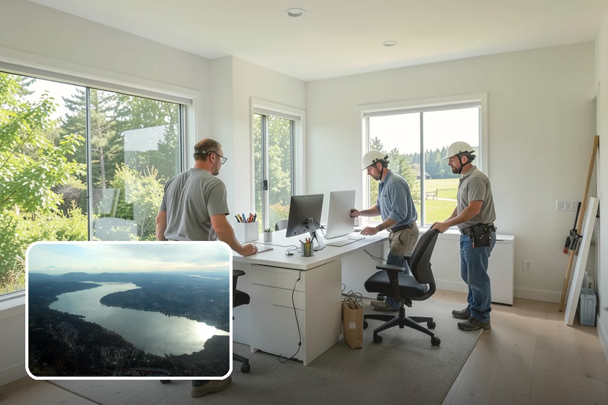Office Buildout in Sammamish, King County, WA - Layouts balanced for focus and collaboration