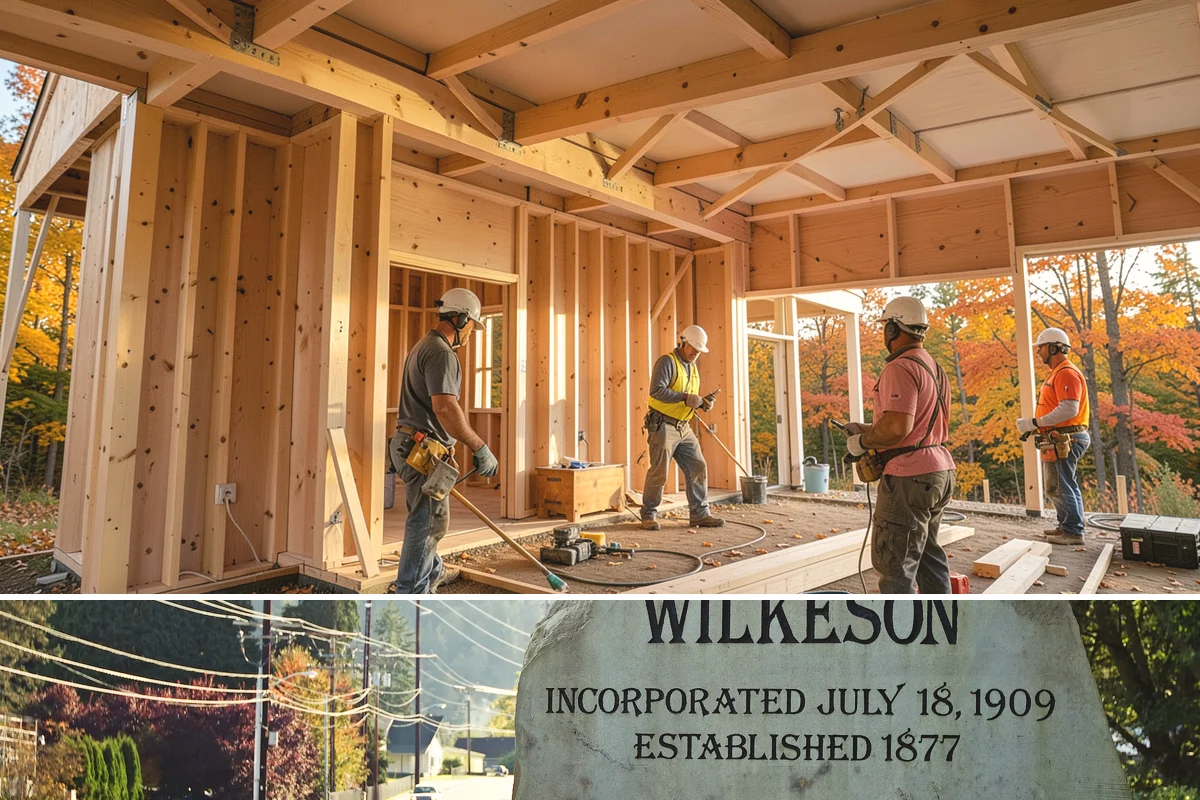 Office Buildout in Wilkeson, Pierce County, WA - Office buildouts are interior projects, so they move ahead any time of year to hit your occupancy date.