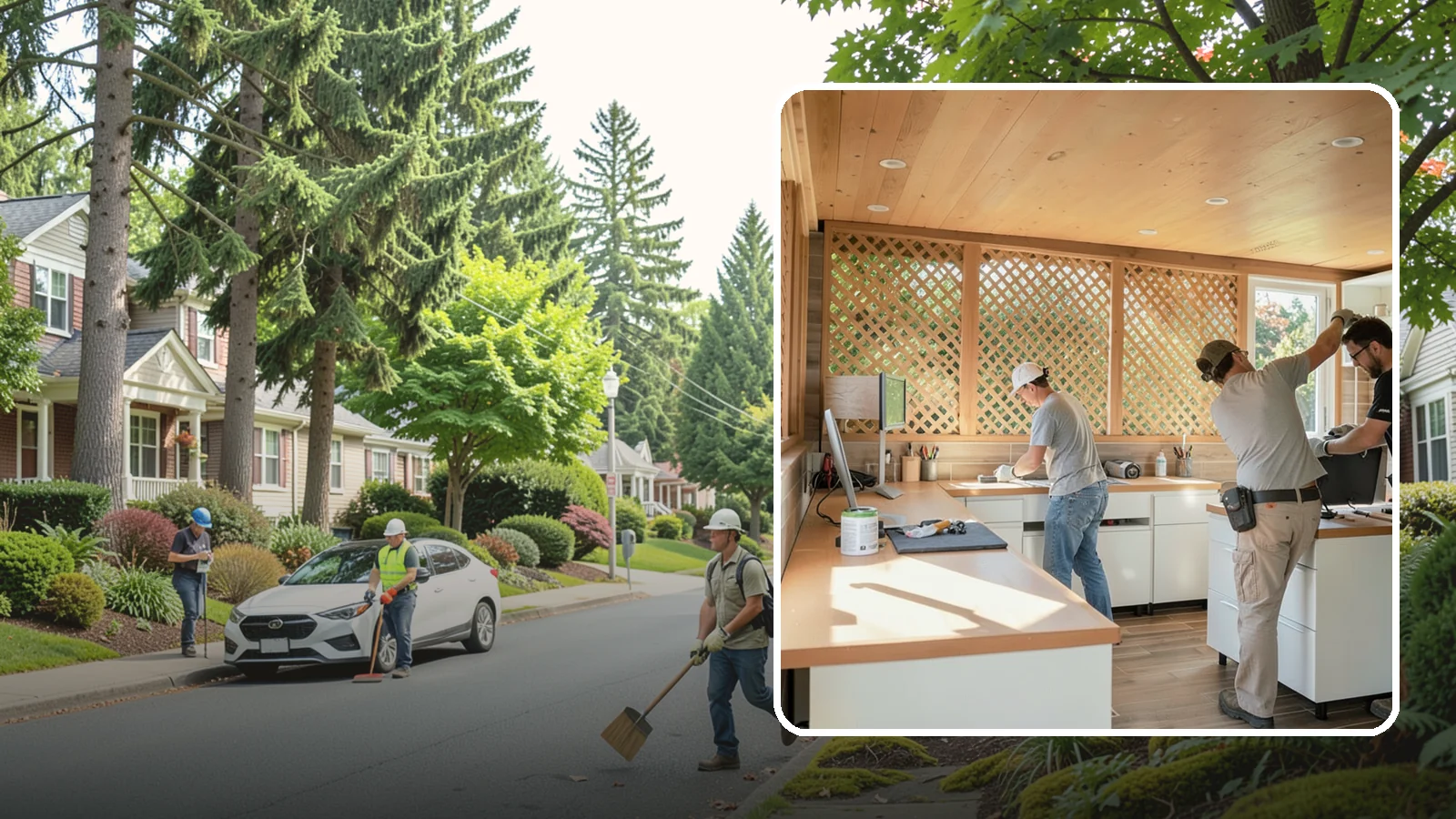 Office Cabinetry in Beaux Arts Village, King County, WA - Installing built-in office cabinetry that organizes your workspace with custom desks, shelving, and storage.