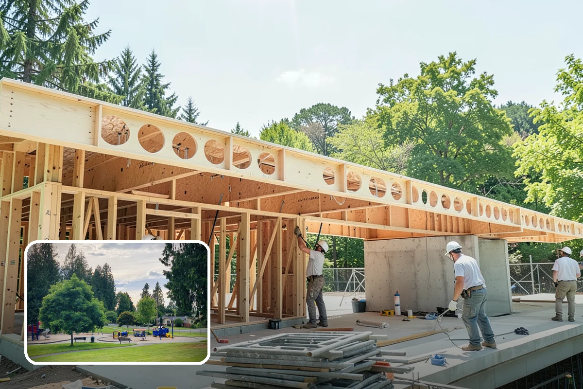 Office Cabinetry in Bonney Lake, Pierce County, WA - Custom desks and storage fit to the room