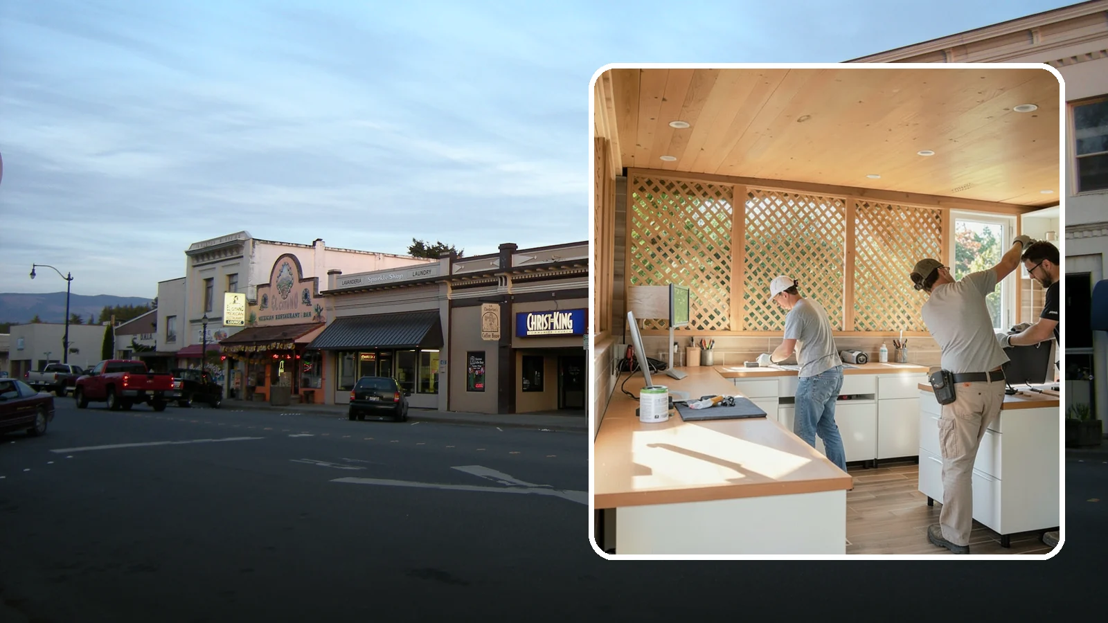 Office Cabinetry in Burlington, Skagit County, WA - Installing built-in office cabinetry that organizes your workspace with custom desks, shelving, and storage.