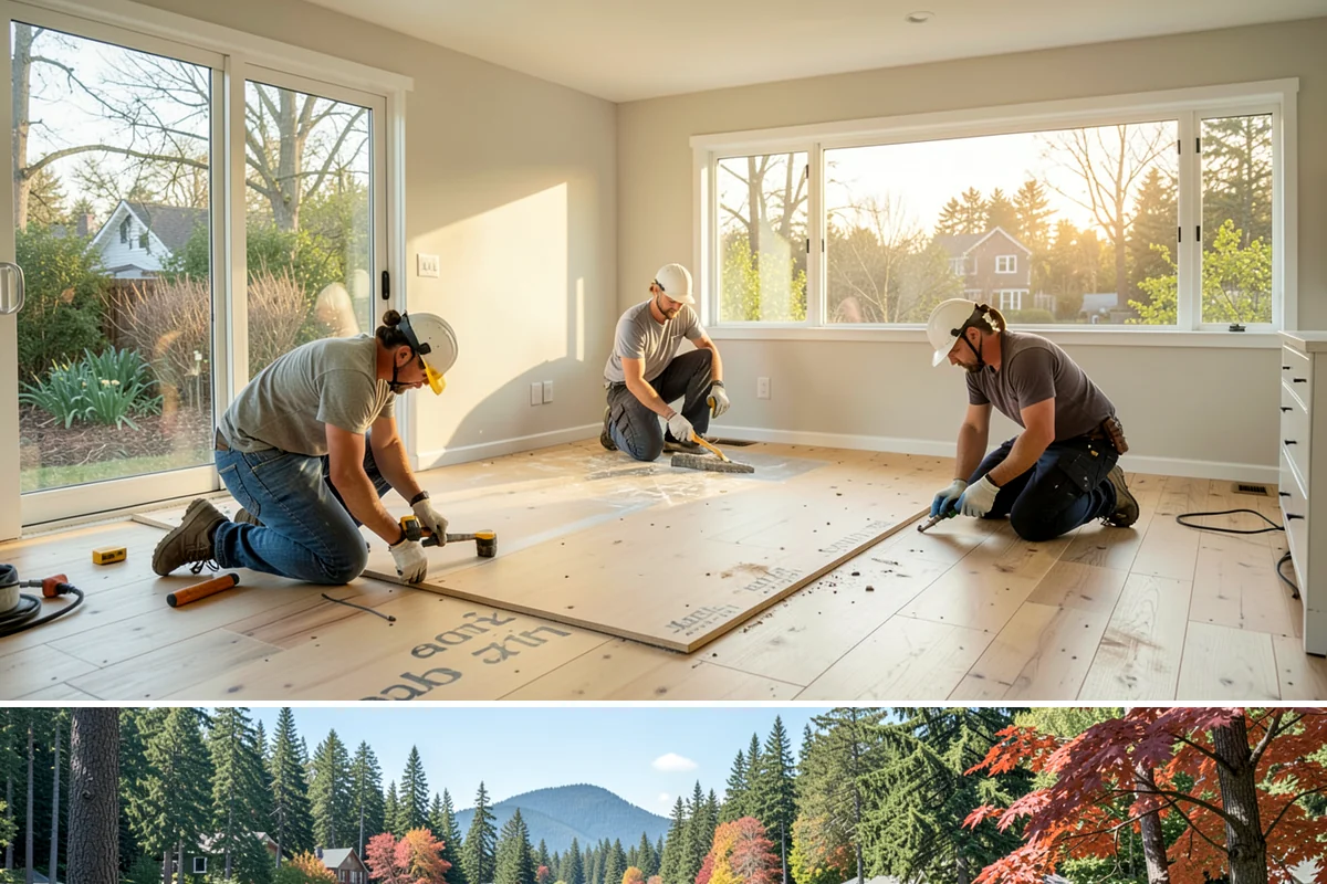 Office Cabinetry in Covington, King County, WA - Office cabinetry is indoor work scheduled at your convenience any time of year.