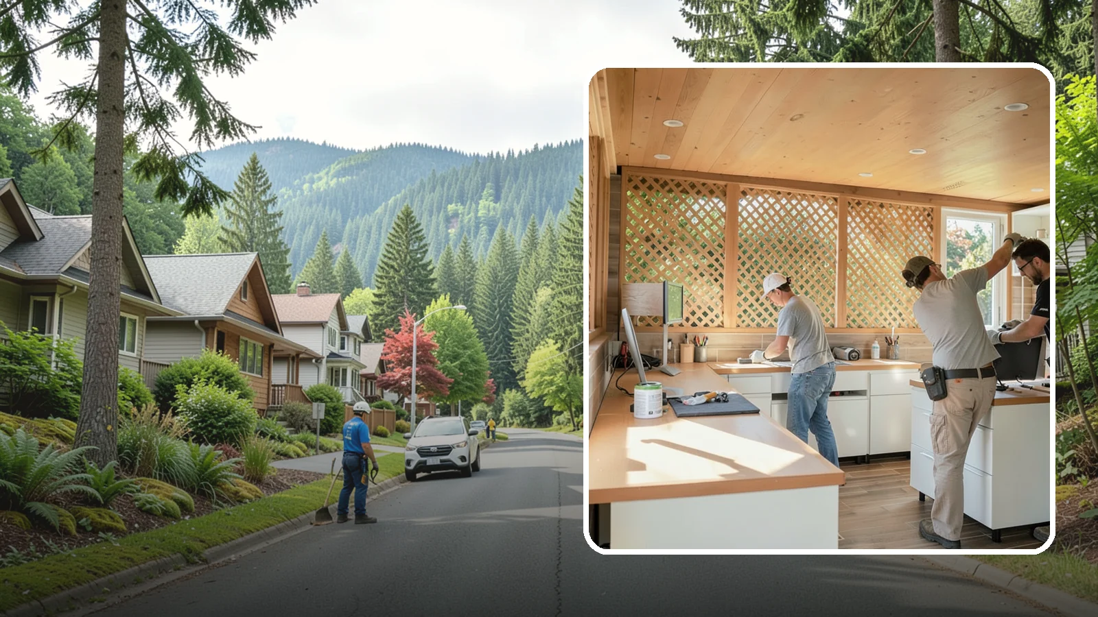 Office Cabinetry in Darrington, Snohomish County, WA - Installing built-in office cabinetry that organizes your workspace with custom desks, shelving, and storage.