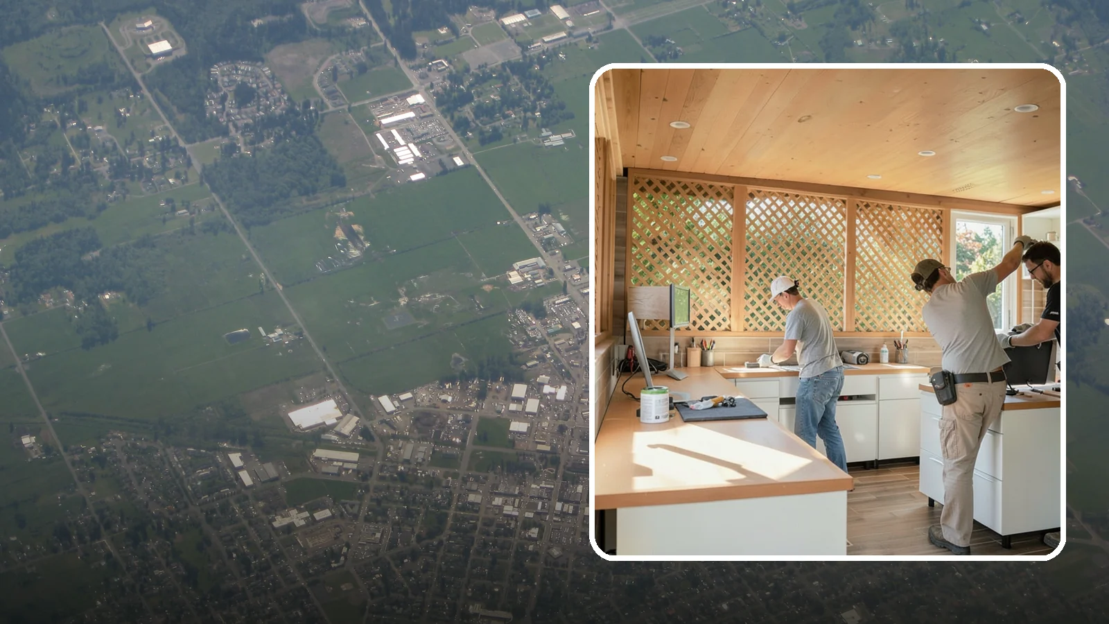Office Cabinetry in Enumclaw, King County, WA - Installing built-in office cabinetry that organizes your workspace with custom desks, shelving, and storage.