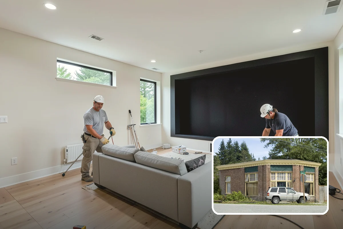 Office Cabinetry in Hamilton, Skagit County, WA - Custom desks and storage fit to the room