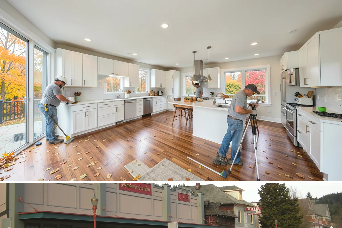 Office Cabinetry in Issaquah, King County, WA - Office cabinetry is indoor work scheduled at your convenience any time of year.