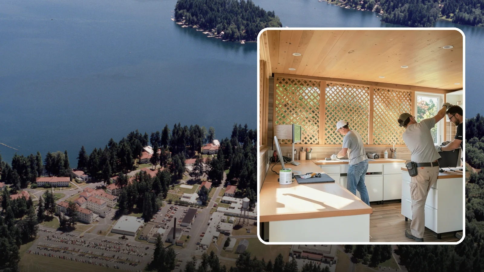 Office Cabinetry in Lakewood, Pierce County, WA - Installing built-in office cabinetry that organizes your workspace with custom desks, shelving, and storage.