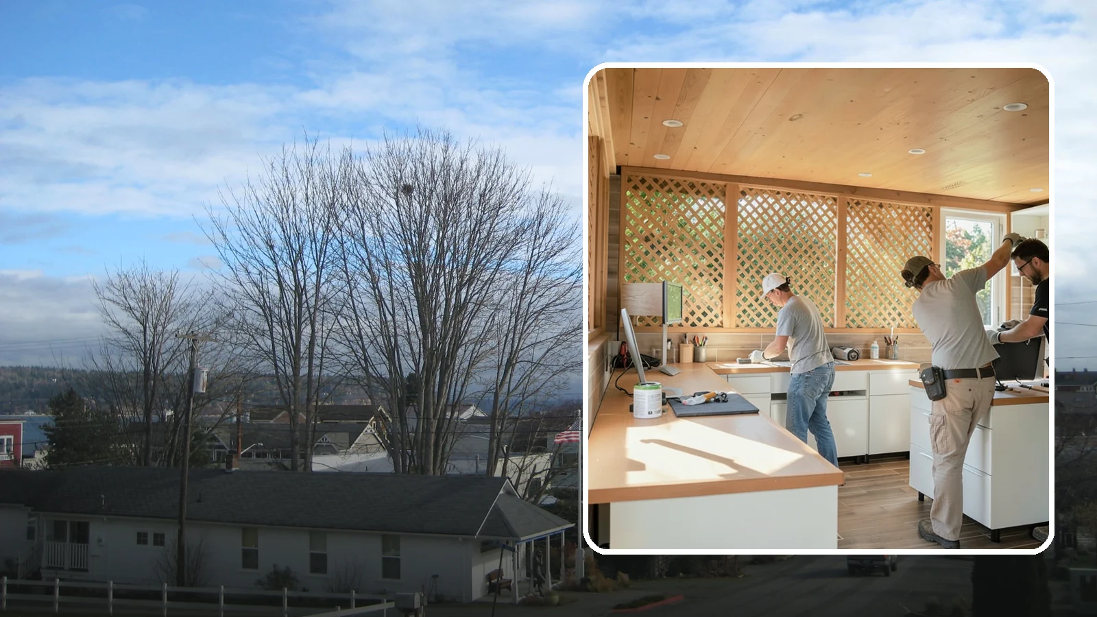 Office Cabinetry in Langley, Island County, WA - Installing built-in office cabinetry that organizes your workspace with custom desks, shelving, and storage.