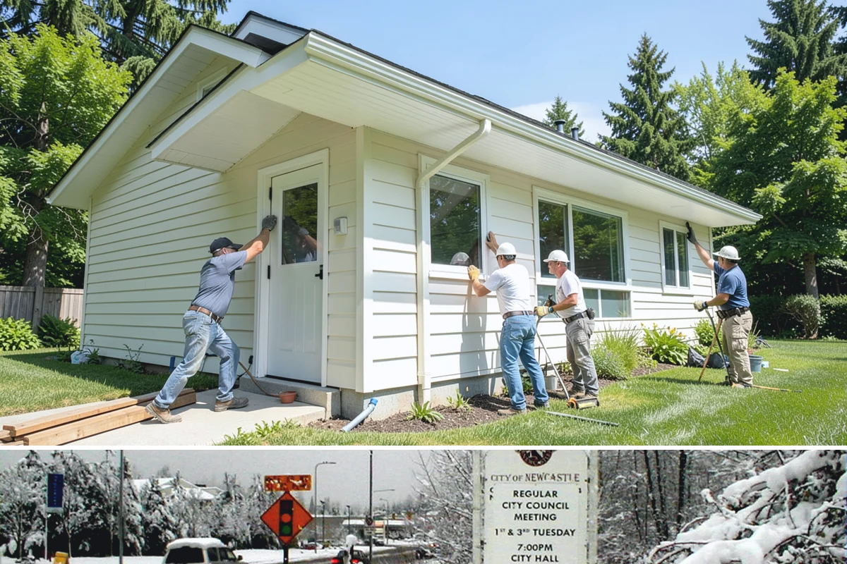 Office Cabinetry in Newcastle, King County, WA - Office cabinetry is indoor work scheduled at your convenience any time of year.