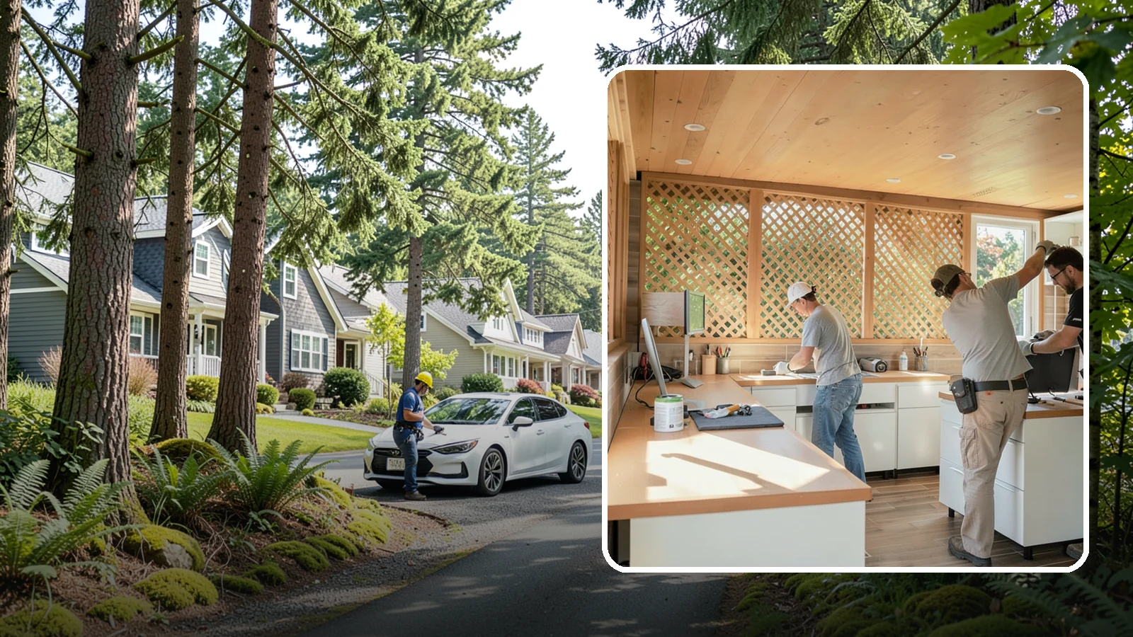 Office Cabinetry in Normandy Park, King County, WA - Installing built-in office cabinetry that organizes your workspace with custom desks, shelving, and storage.