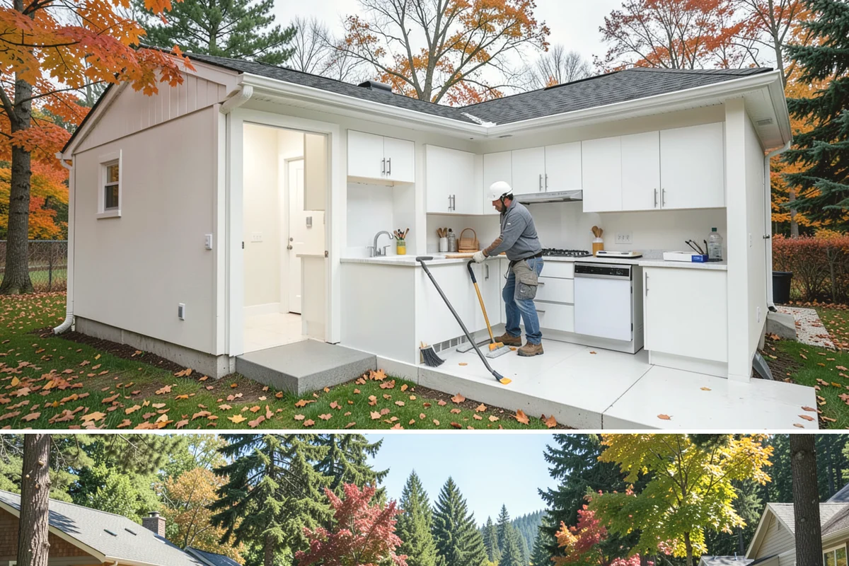 Office Cabinetry in Orting, Pierce County, WA - Office cabinetry is indoor work scheduled at your convenience any time of year.