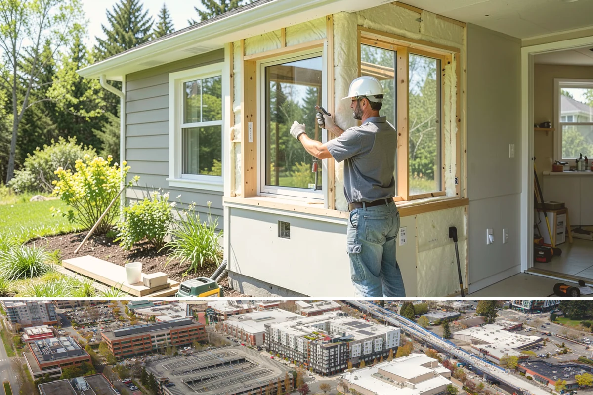Office Cabinetry in Redmond, King County, WA - Office cabinetry is indoor work scheduled at your convenience any time of year.