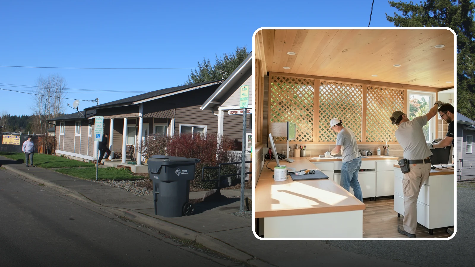 Office Cabinetry in South Prairie, Pierce County, WA - Installing built-in office cabinetry that organizes your workspace with custom desks, shelving, and storage.
