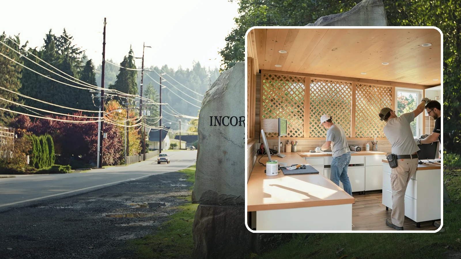 Office Cabinetry in Wilkeson, Pierce County, WA - Installing built-in office cabinetry that organizes your workspace with custom desks, shelving, and storage.