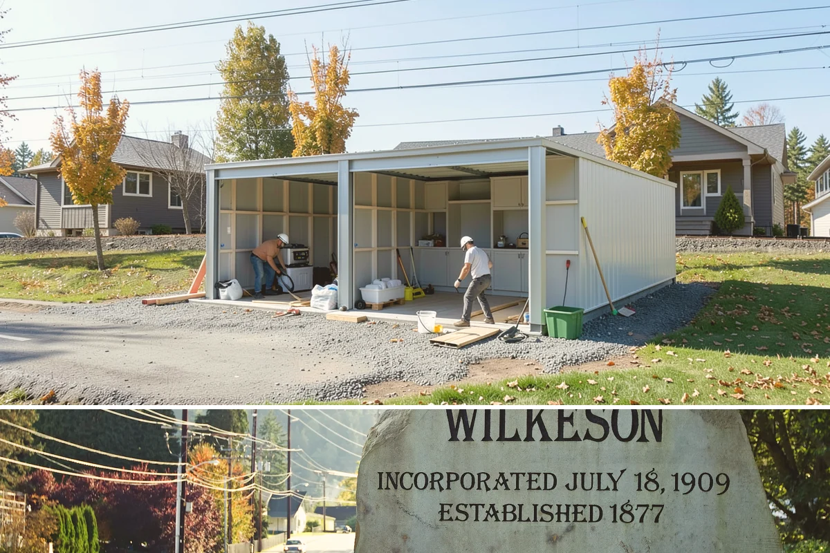 Office Cabinetry in Wilkeson, Pierce County, WA - Office cabinetry is indoor work scheduled at your convenience any time of year.