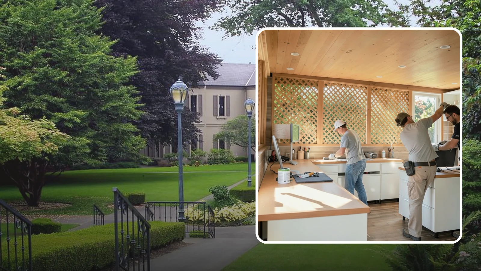 Office Cabinetry in Woodinville, King County, WA - Installing built-in office cabinetry that organizes your workspace with custom desks, shelving, and storage.