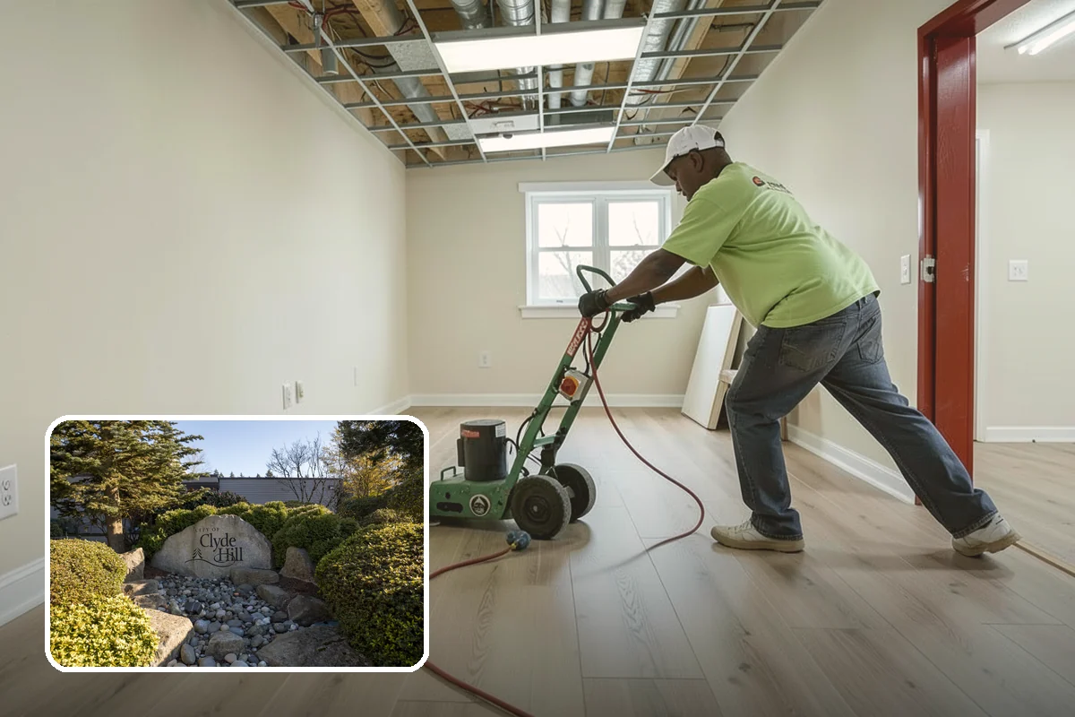 Office Flooring Installation in Clyde Hill, King County, WA - Durable under rolling chairs and traffic