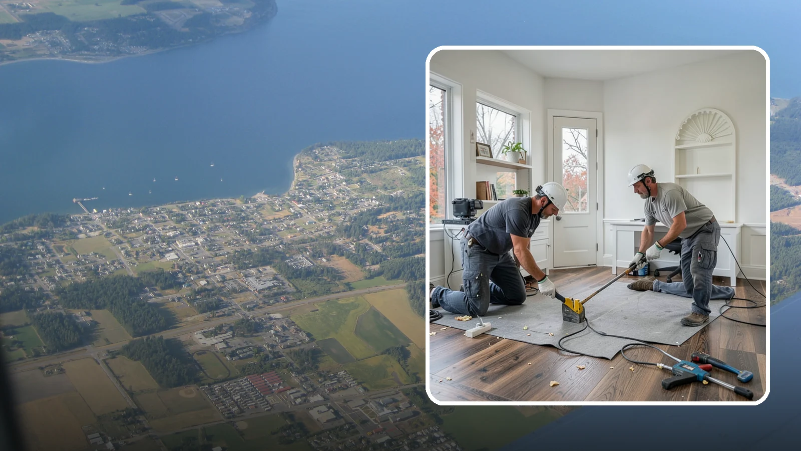 Office Flooring Installation in Coupeville, Island County, WA - Professional office flooring installation that combines durability, comfort, and a polished look for productive workspaces.