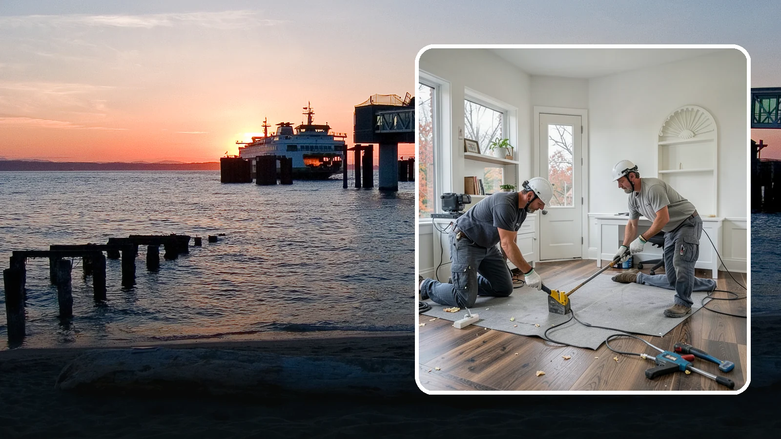 Office Flooring Installation in Edmonds, Snohomish County, WA - Professional office flooring installation that combines durability, comfort, and a polished look for productive workspaces.